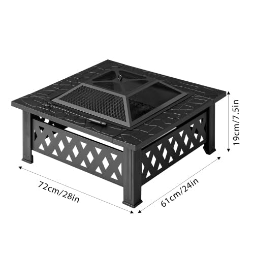 32 Inch Wood Burning Fire Pit Y8523