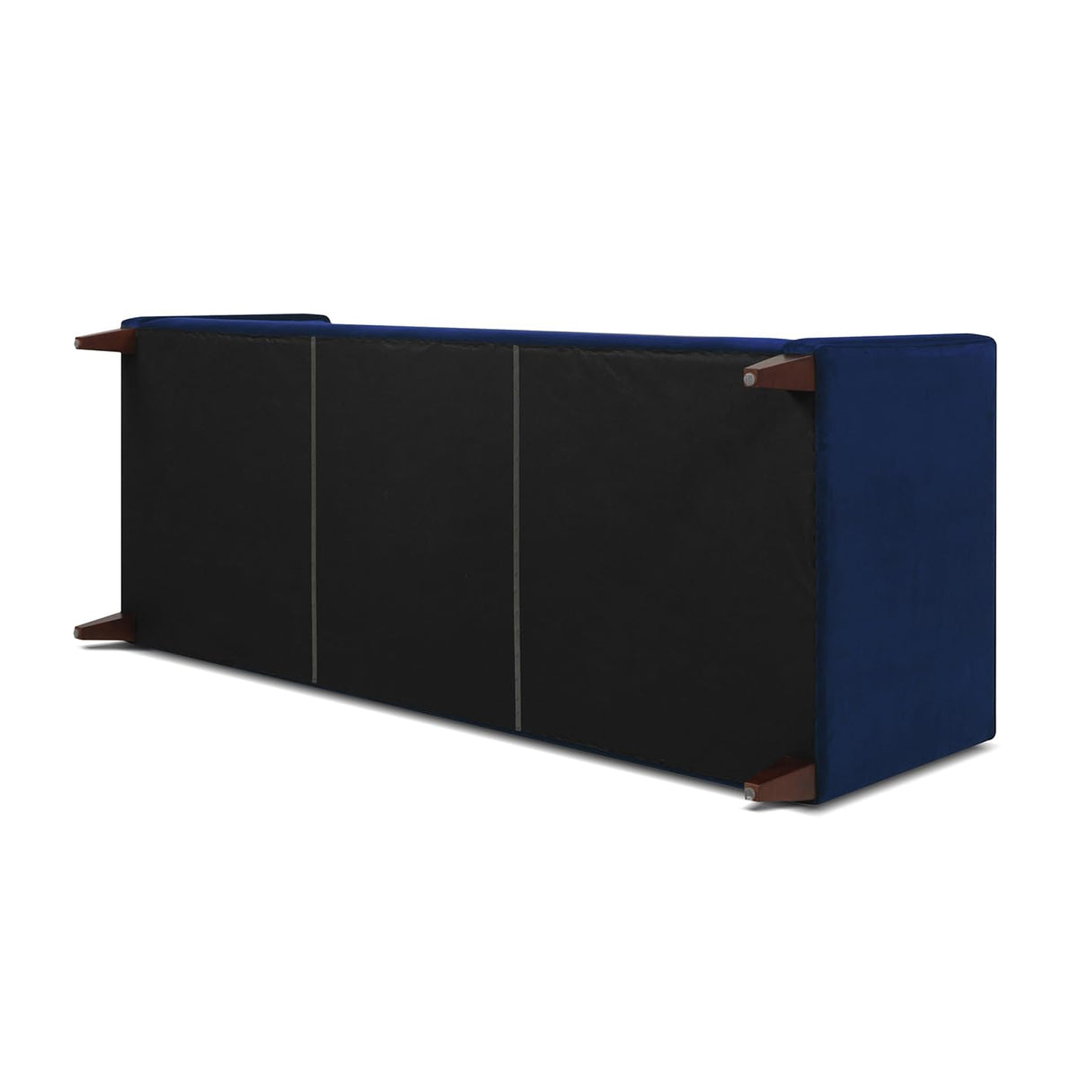 Navy Blue Velvet Tufted Sofa P138
