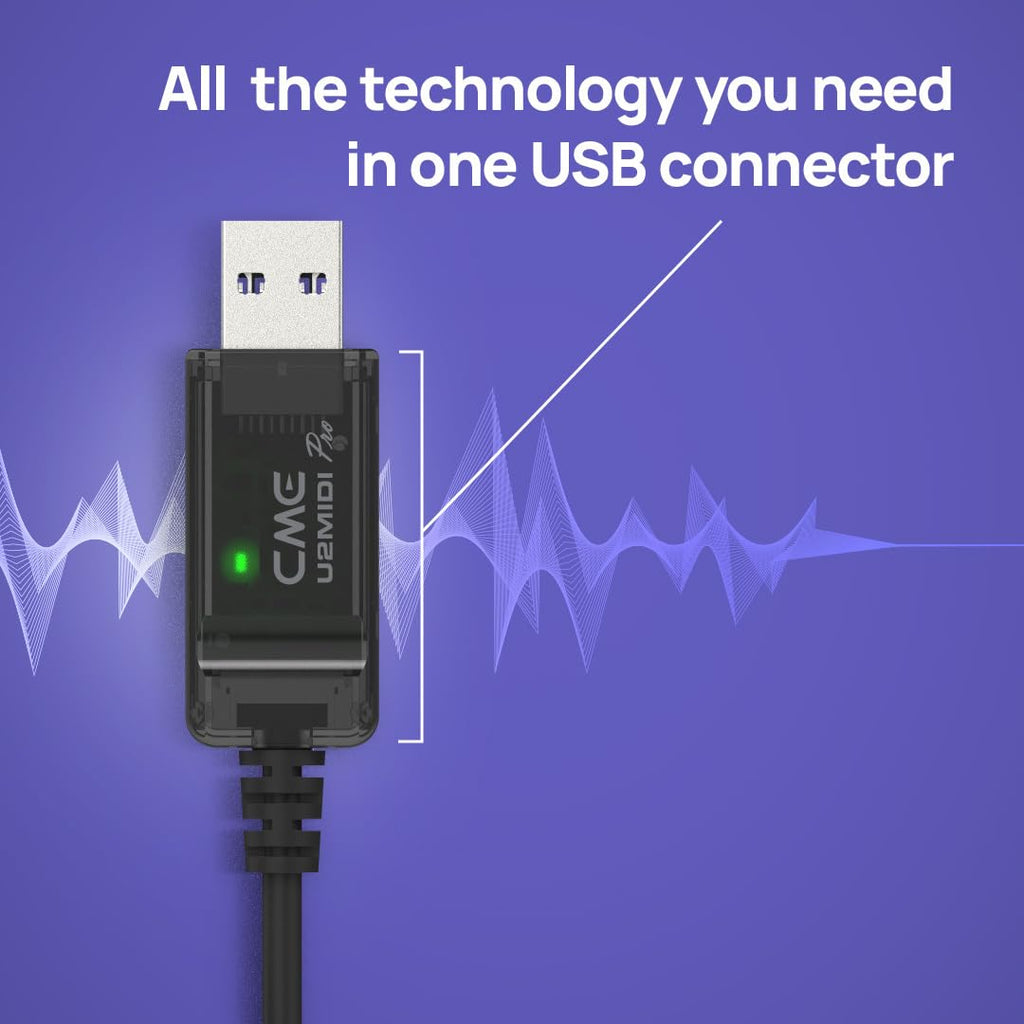 High-Speed USB MIDI Cable with Filter and Mapper C46061