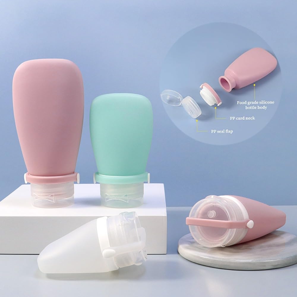 30ml Dark Green Mini Silicone Refillable Bottles F546