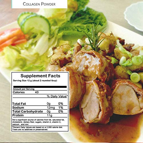 Organic Free Range Chicken Bone Broth Powder 1LB J6513
