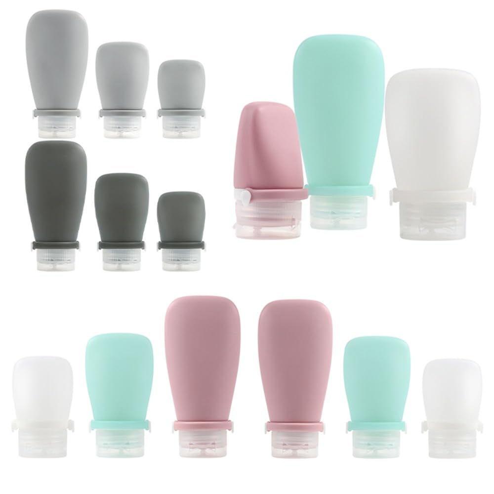 30ml Dark Green Mini Silicone Refillable Bottles F546