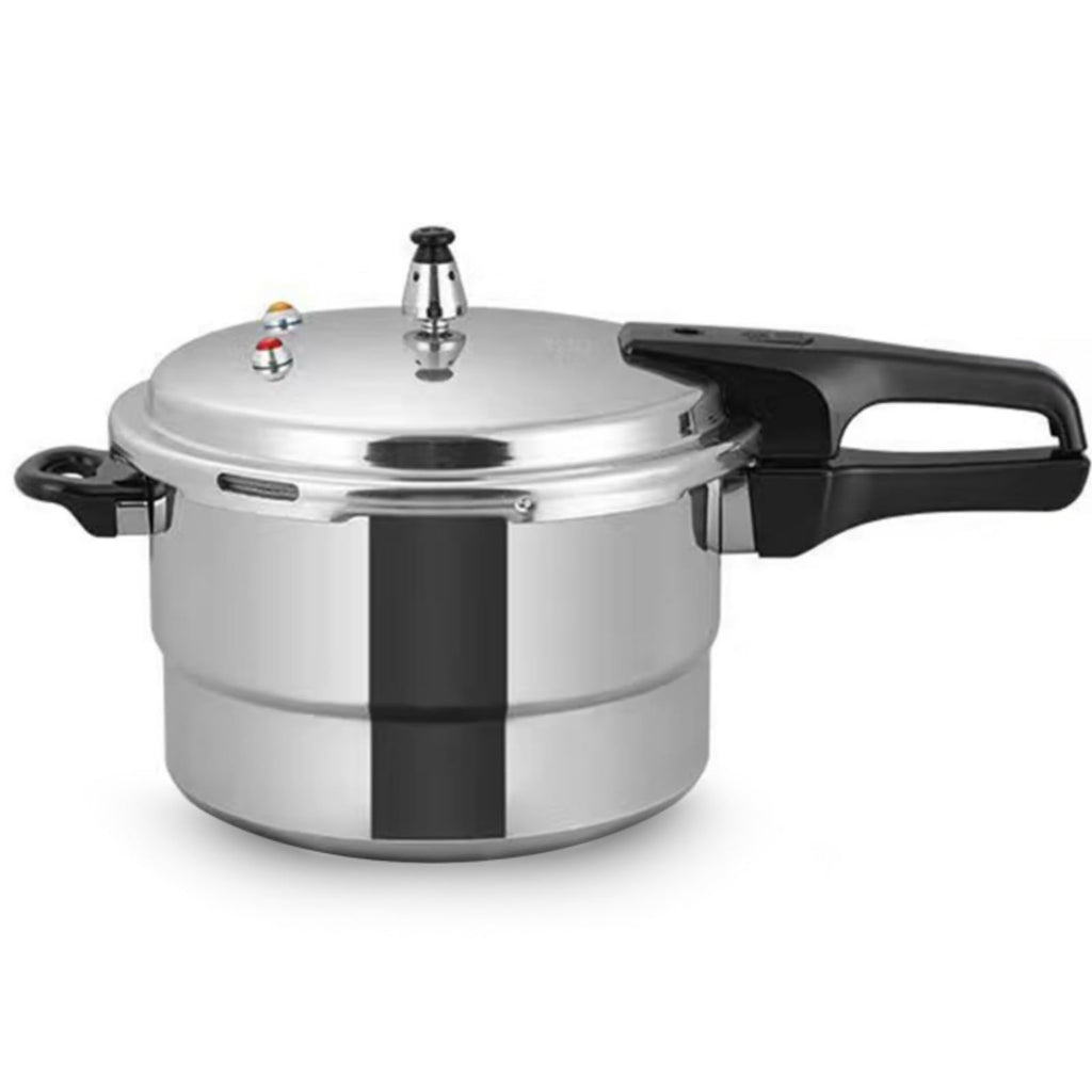 Non-Stick Aluminum Pressure Cooker with Steamed Layer L75179