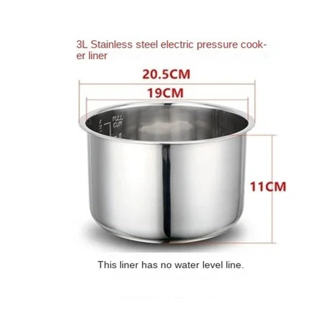 304 Stainless Steel Electric Pressure Cooker Inner Pot F475