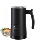 4-in-1 Electric Milk Frother and Steamer Black S27703