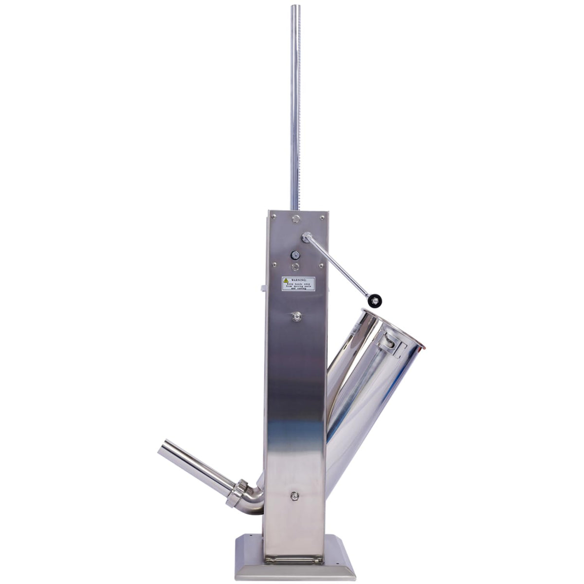 Stainless Steel Vertical Sausage Stuffer 15Lb 4 Nozzles O901009