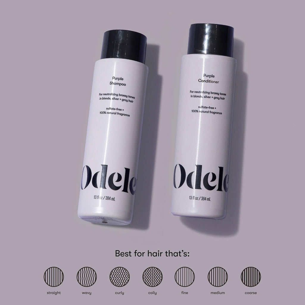 Sulfate-Free Purple Shampoo & Conditioner Set Y494409
