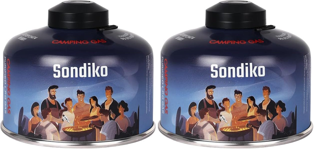 Iso Butane Fuel Canister 100g 2 Pack B364403