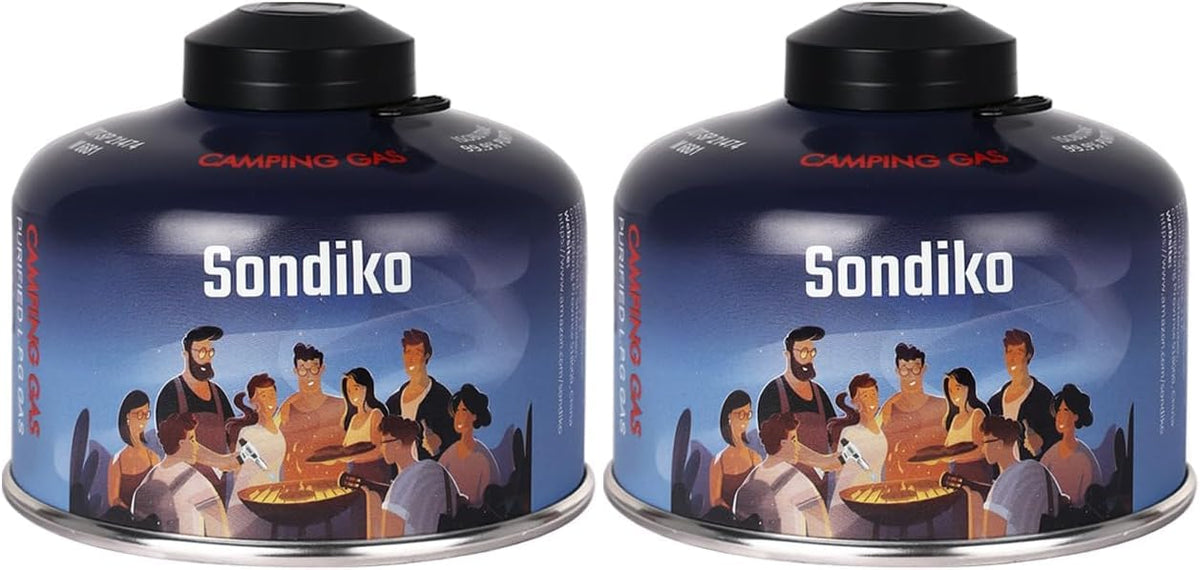 Iso Butane Fuel Canister 100g 2 Pack B364403