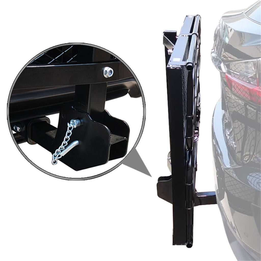 Heavy Duty Folding Hitch Mount Cargo Carrier 60" x 24" x 14.4" D2213