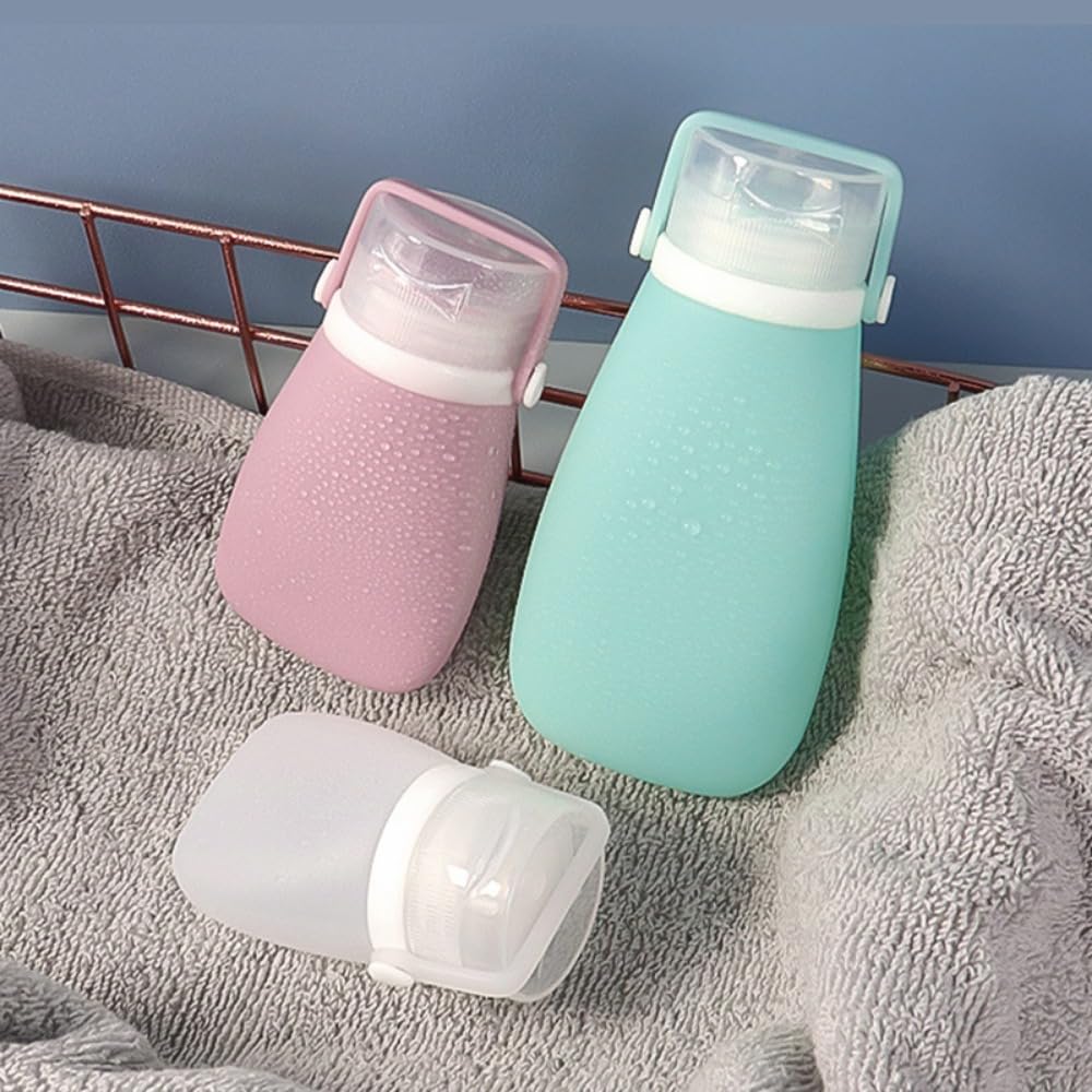 30ml Dark Green Mini Silicone Refillable Bottles F546