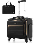Black Rolling Laptop Bag Q660