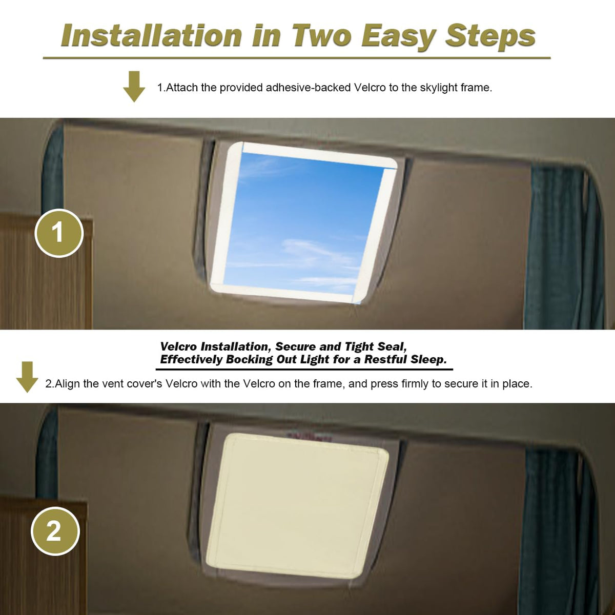 Camper Roof Vent Skylight Cover C5769