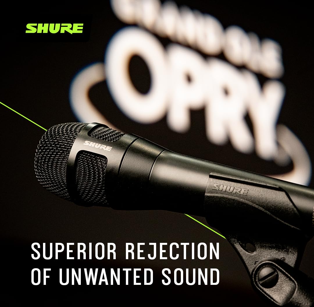 Black Supercardioid Dynamic Vocal Microphone C941006