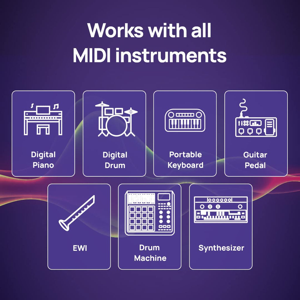 High-Speed USB MIDI Cable with Filter and Mapper C46061