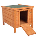 Weatherproof Wooden Cat House L17775