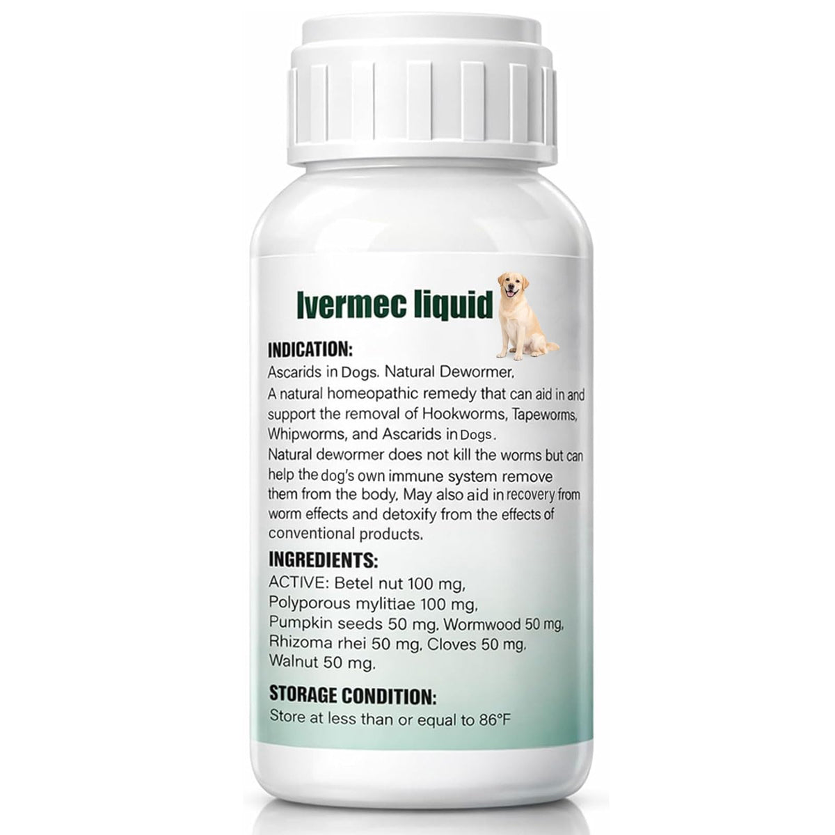 Liquid Dog Dewormer 120ml O718