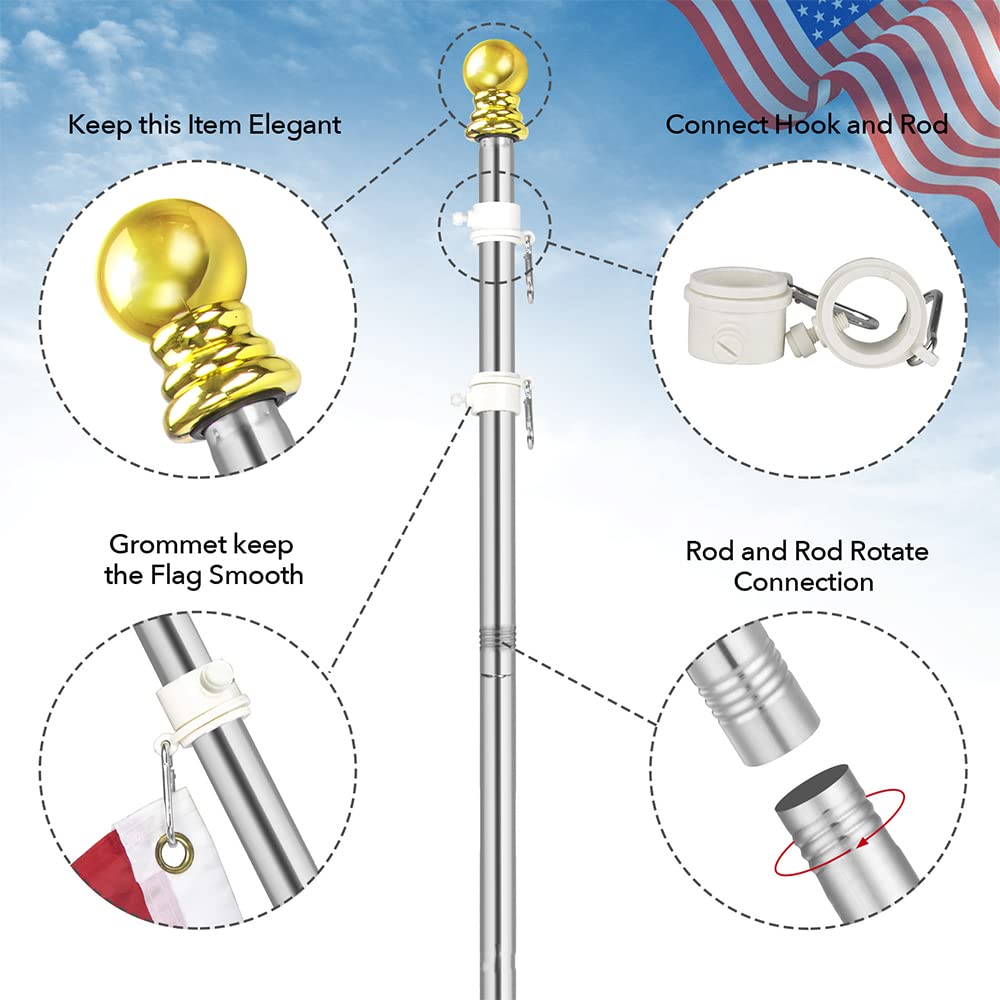 Aluminium Alloy Flag Pole Holder Bracket H9778