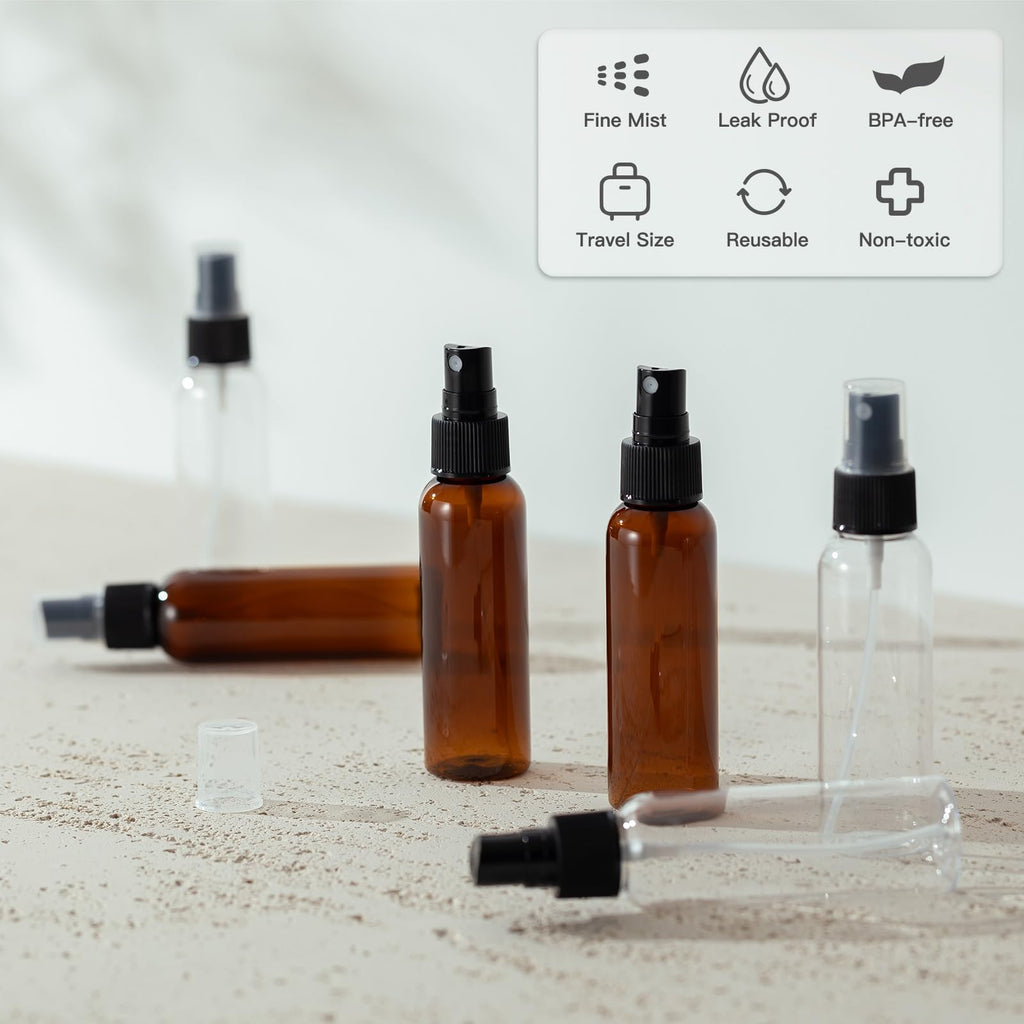 Small 2oz Plastic Spray Bottle 10 Pack Z738996