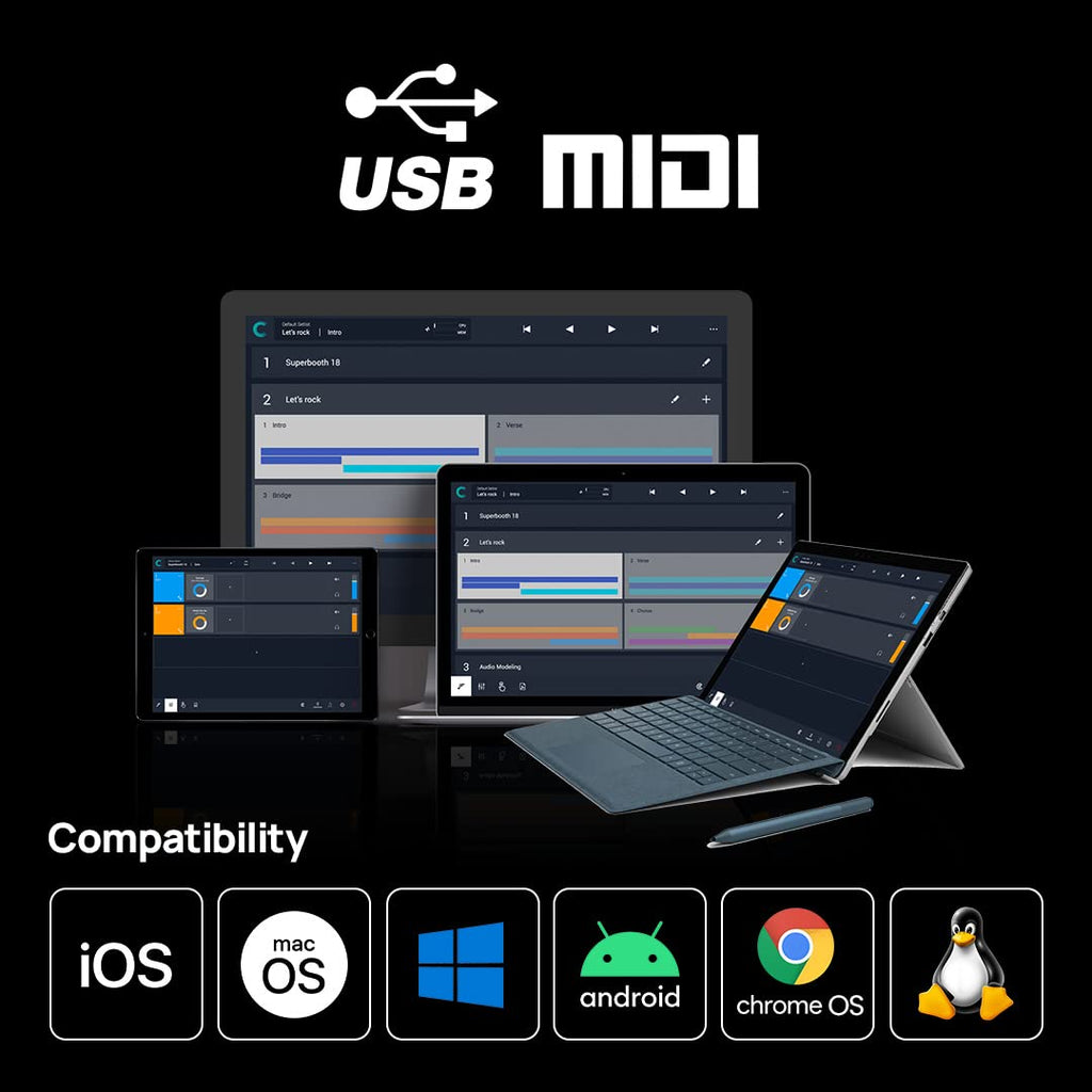 High-Speed USB MIDI Cable with Filter and Mapper C46061