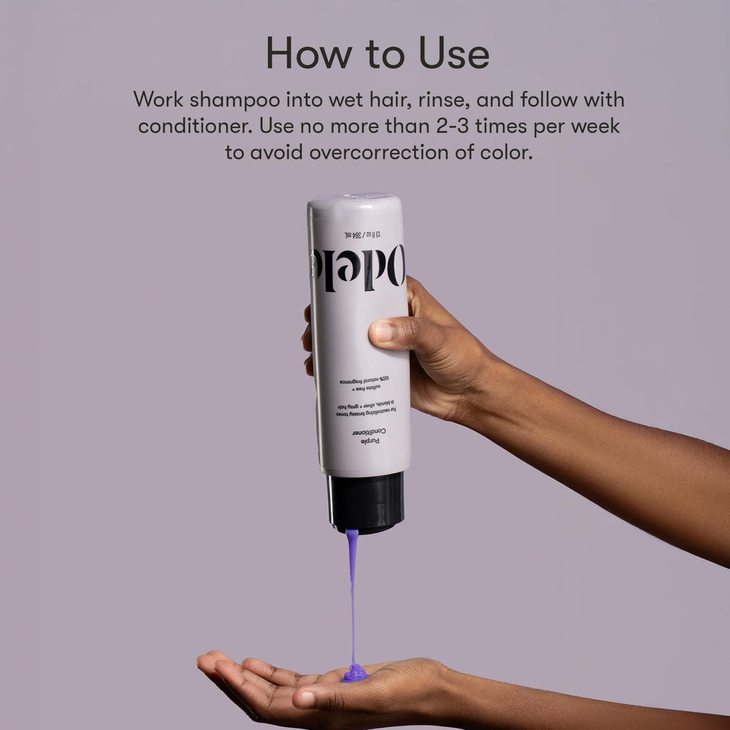 Sulfate-Free Purple Shampoo & Conditioner Set Y494409