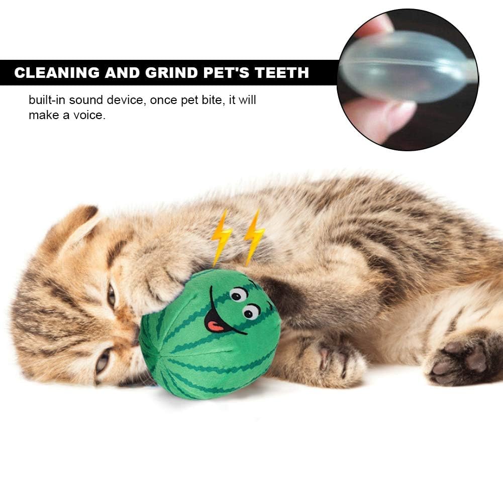 4Pcs Squeaky Plush Dog Toys X598
