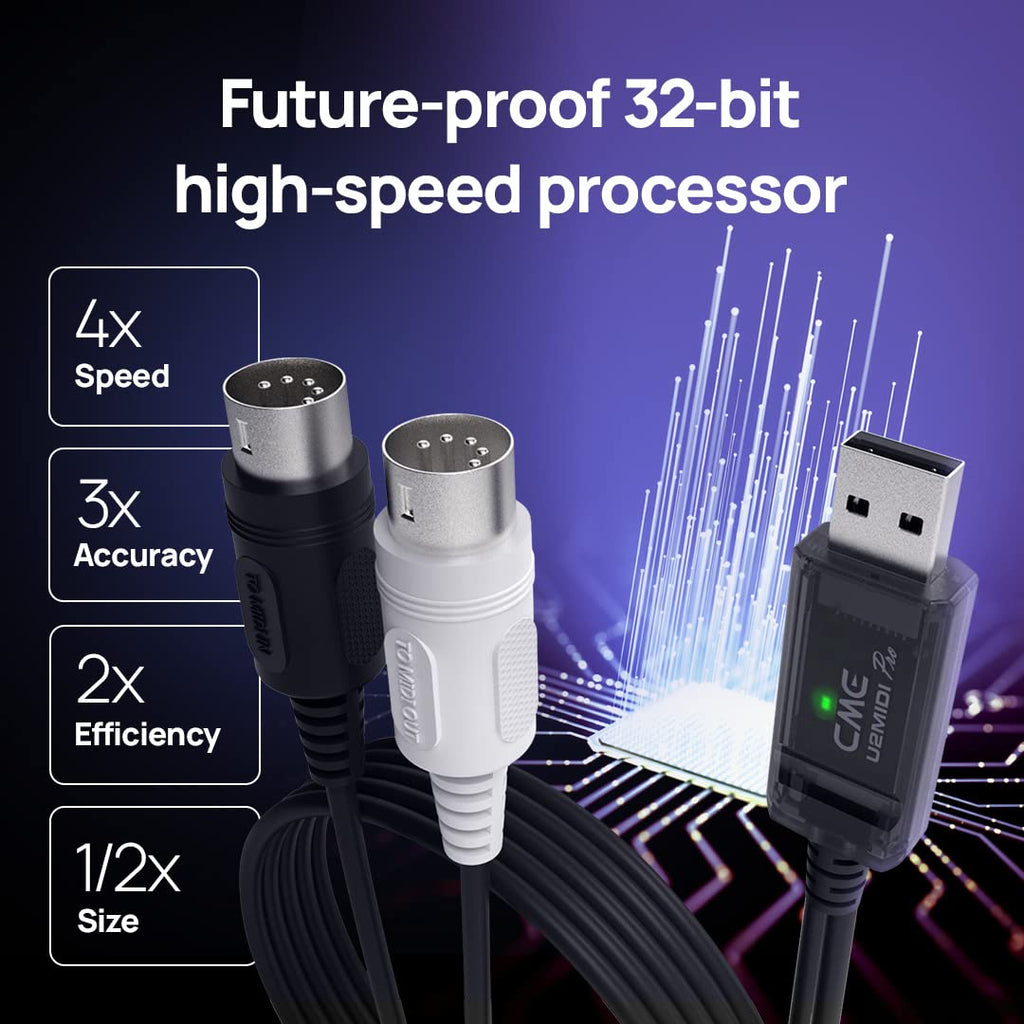 High-Speed USB MIDI Cable with Filter and Mapper C46061