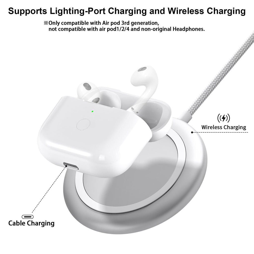 Wireless Charging Case Replacement with Bluetooth Pairing Sync Button R599677