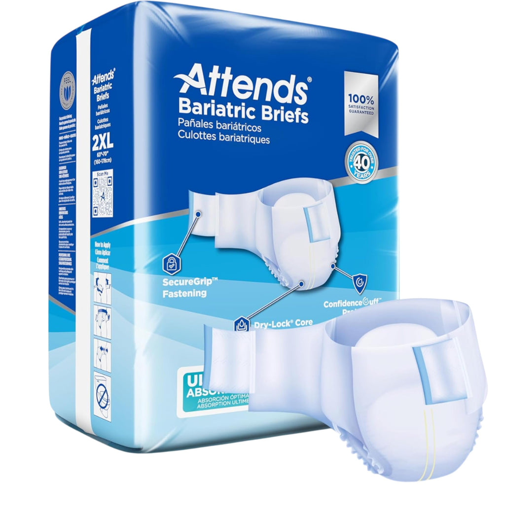 XX-Large Ultimate Absorbency Incontinence Briefs 12 Ct I58810