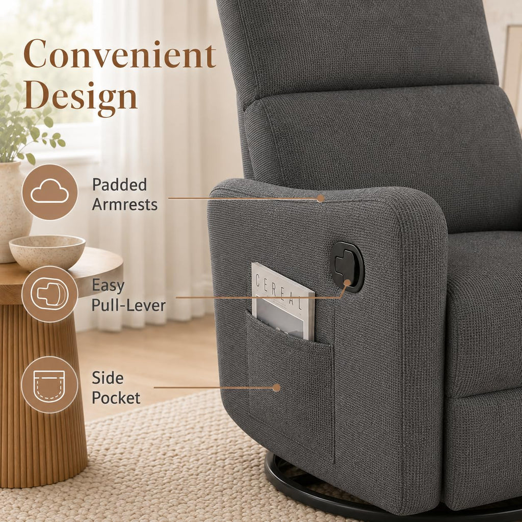 Swivel Rocker Recliner Chair H669