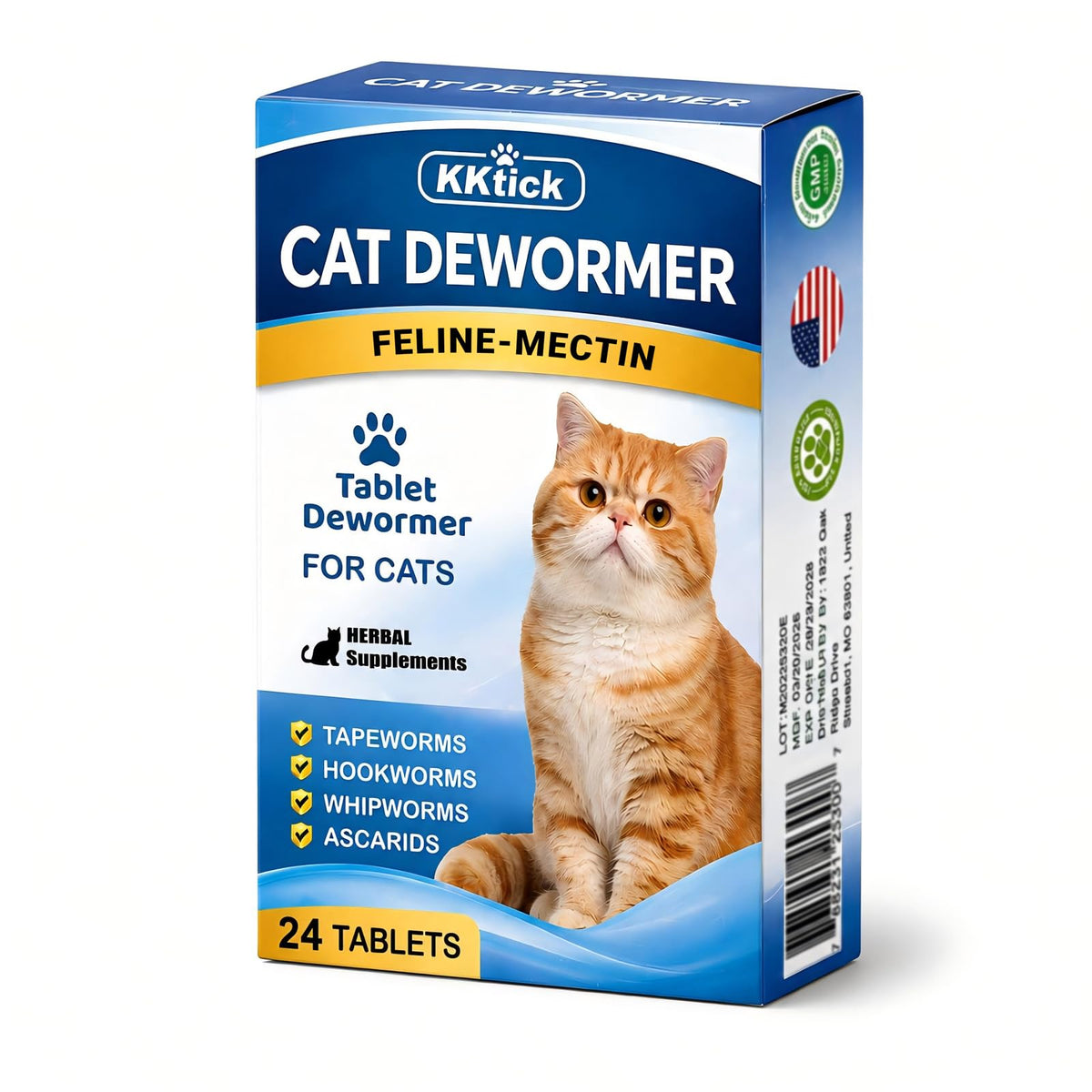 Cat Dewormer Tablets O4212