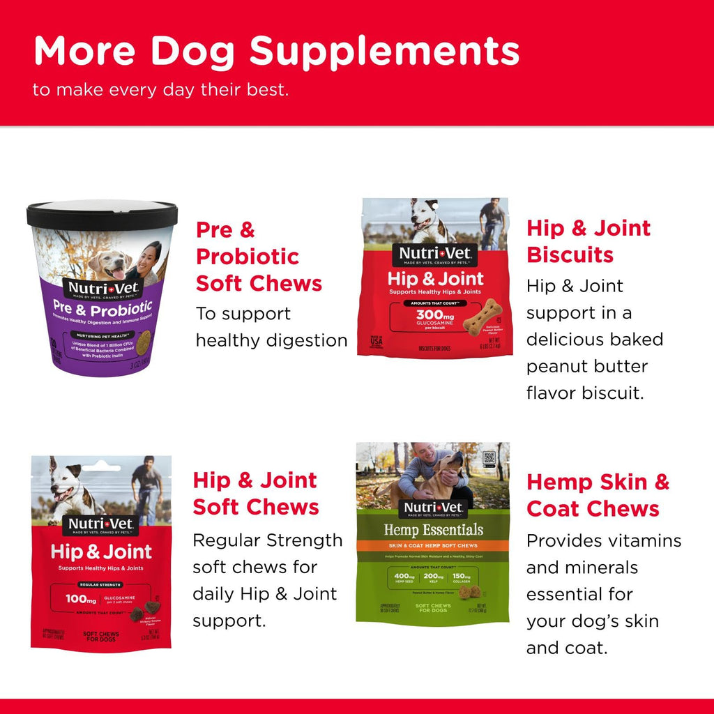 Glucosamine Chondroitin Dog Supplement 150 Ct V33518