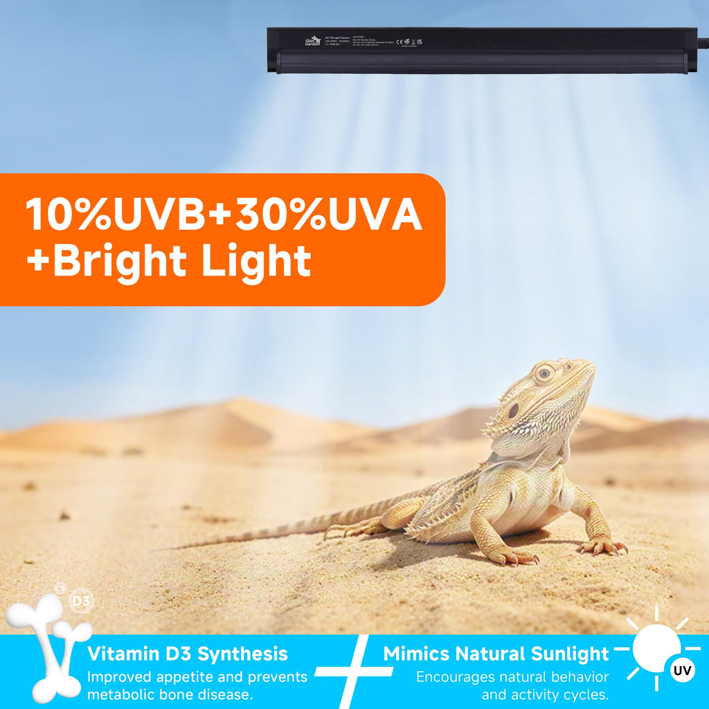23-Inch 24W UVB Reptile Lighting Combo Kit K500672