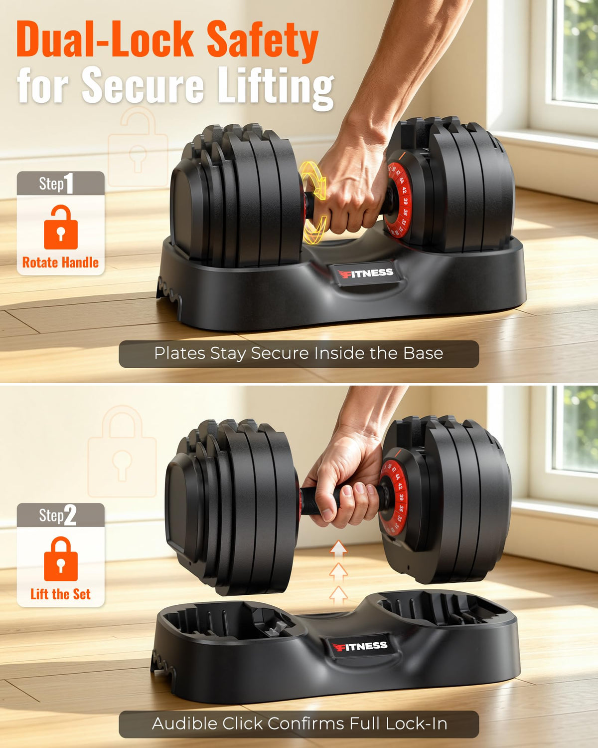Adjustable Dumbbell Set E303