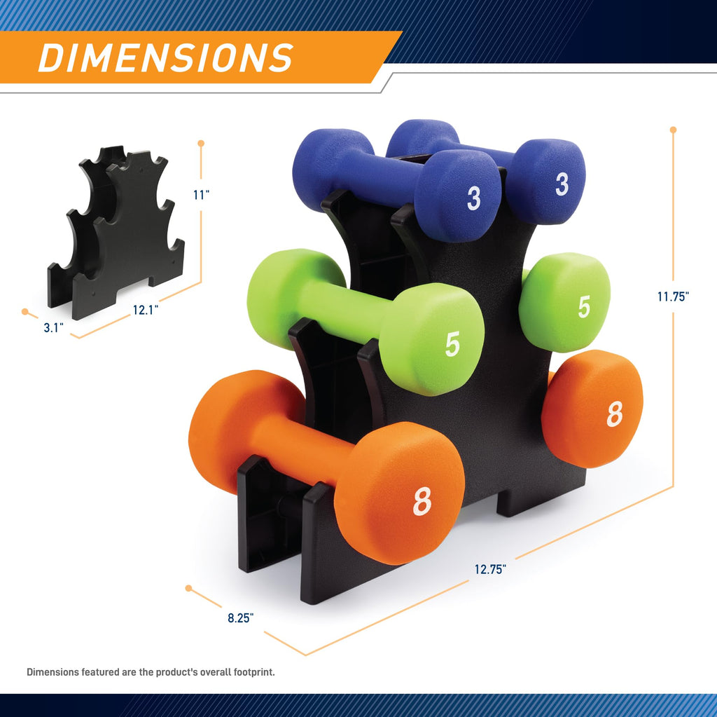 Neoprene Dumbbell Hand Weights B404795