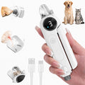 2-in-1 Quiet Electric Pet Nail Clipper & Grinder with Light C5437