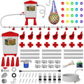 3 Gallon Automatic Chicken Waterer with 8 Cups and 8 Nipples W575