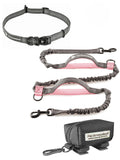 Hands Free Dog Leash and Poop Bag Dispenser F860