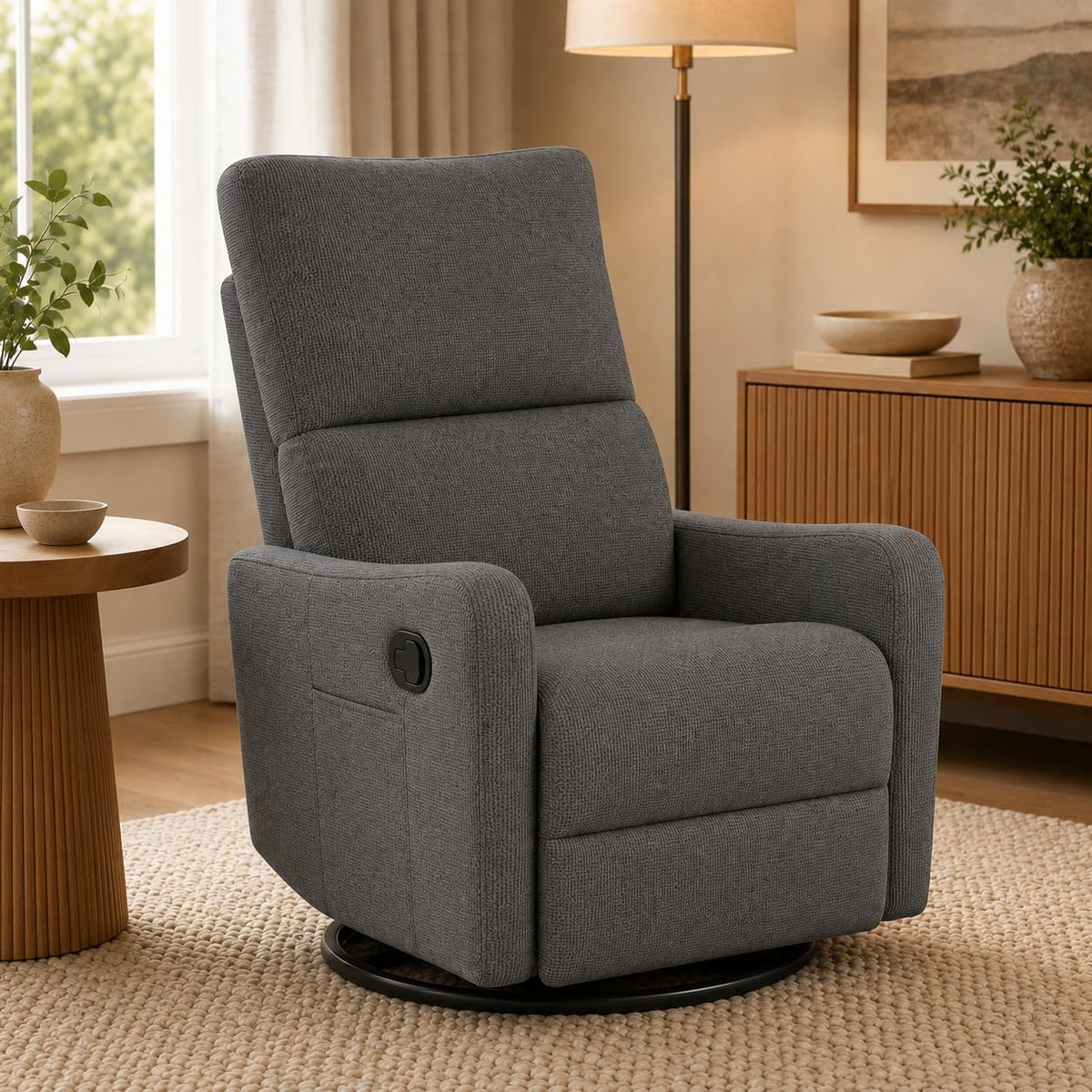Swivel Rocker Recliner Chair H669