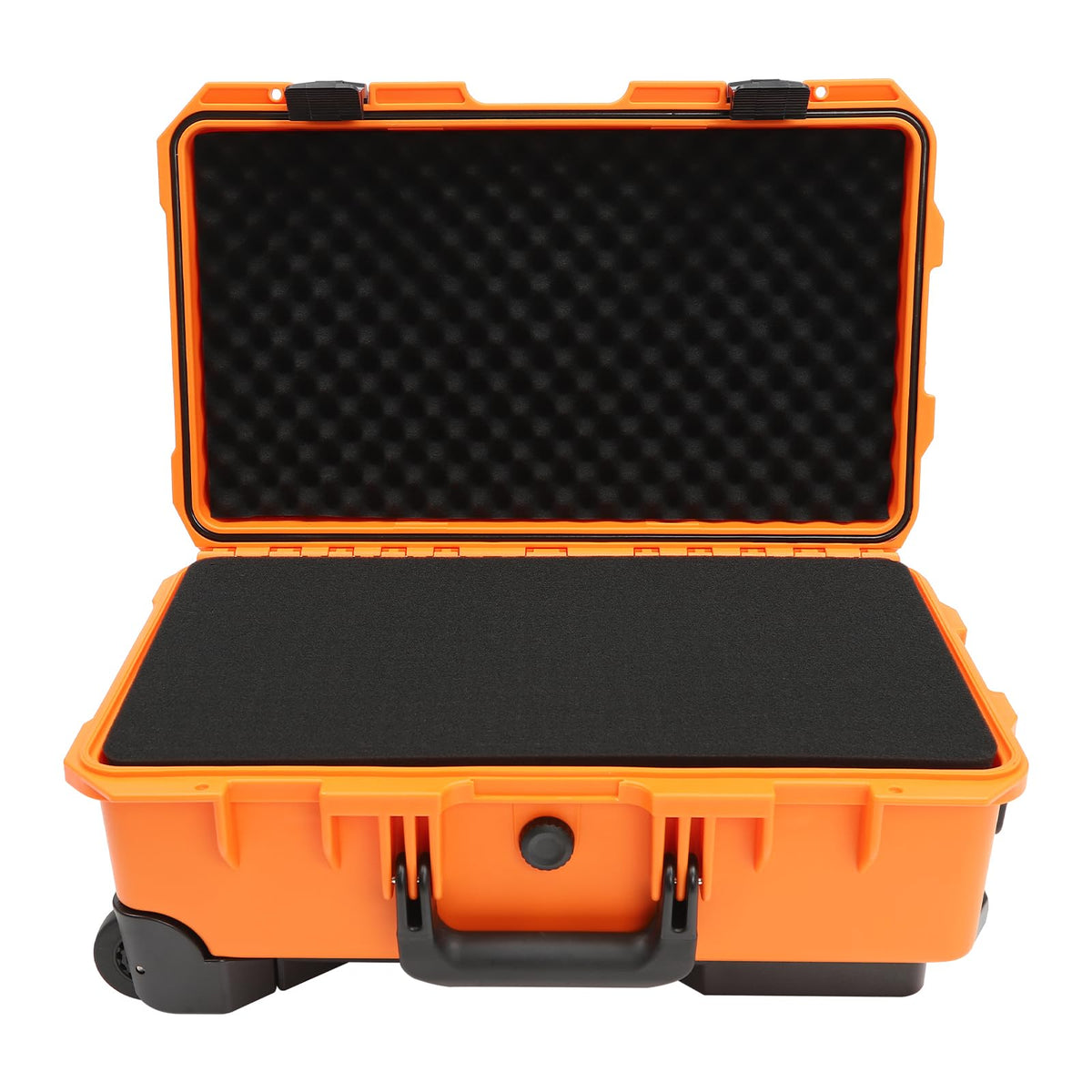 22" Rolling Waterproof Hard Case with Foam (Orange) A6558
