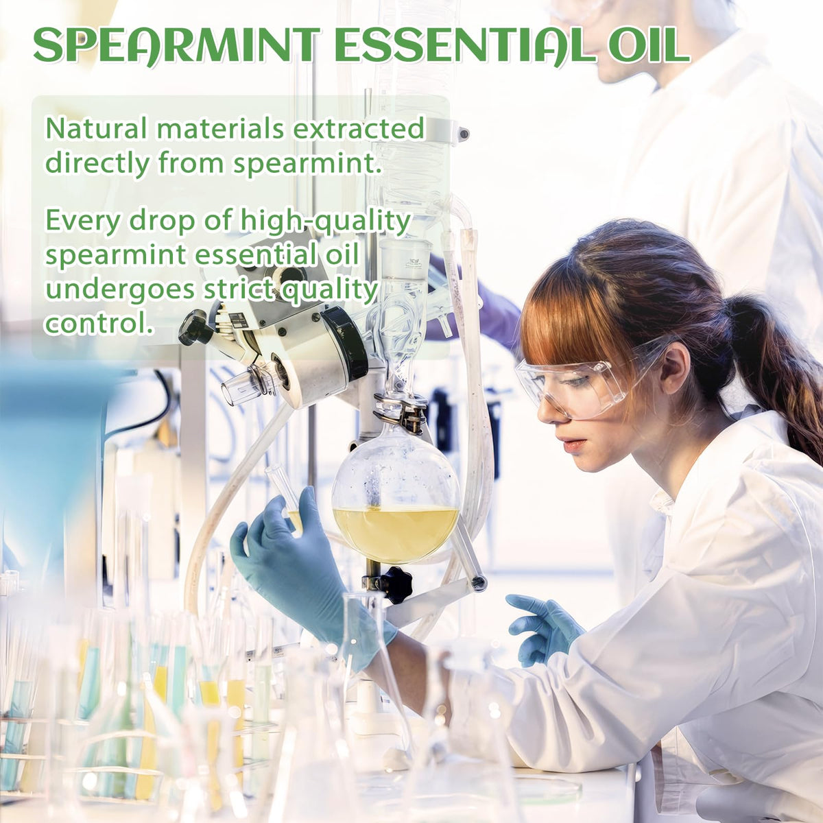 Spearmint and Lavender Essential Oil 4 Fl Oz D718