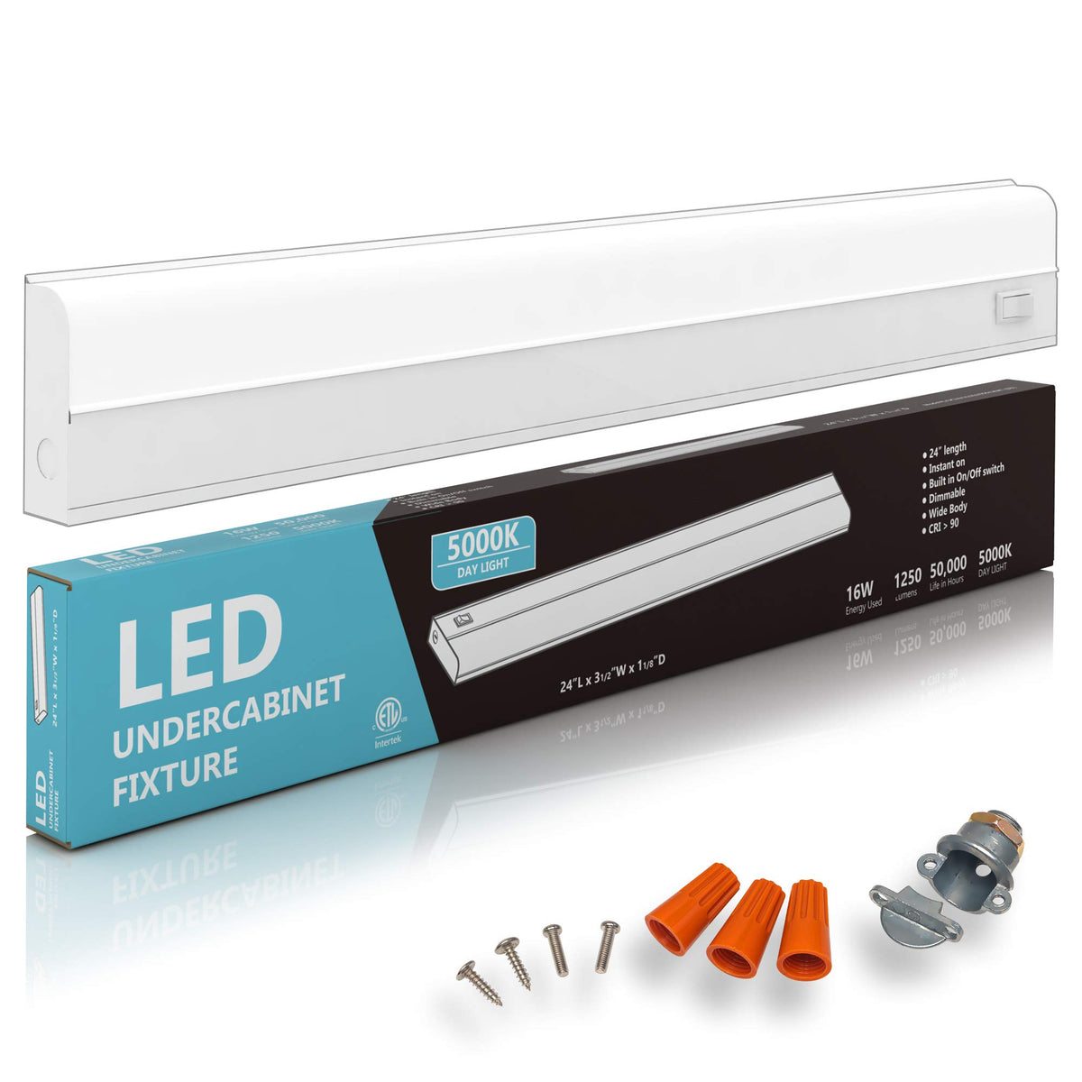 24" Hardwired Under Cabinet Lighting K61090