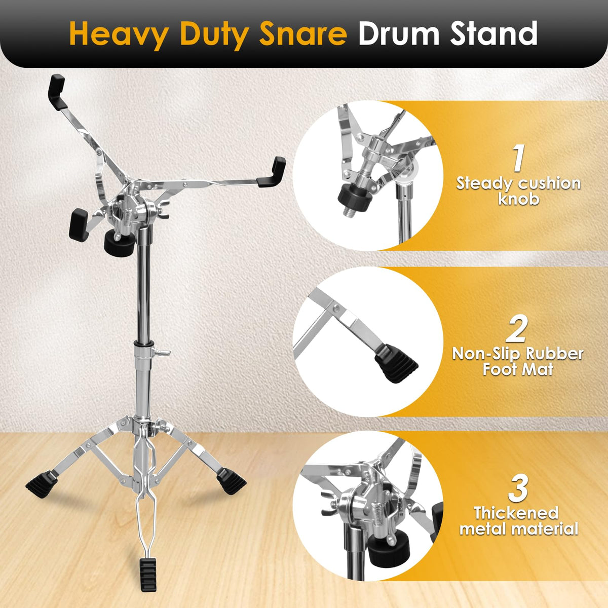 Adjustable Tripod Snare Drum Stand X316418