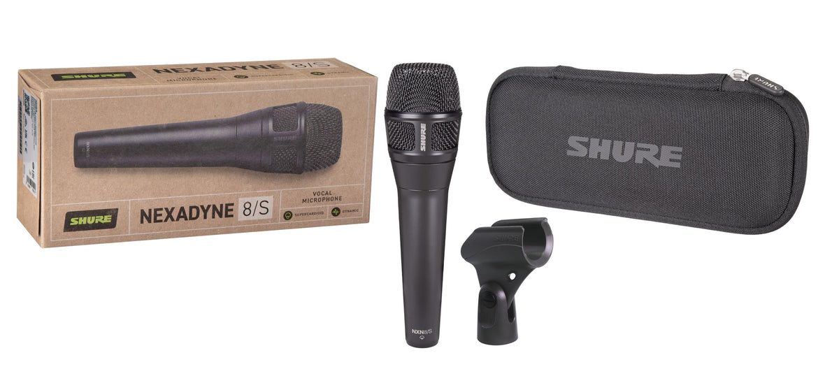 Black Supercardioid Dynamic Vocal Microphone C941006