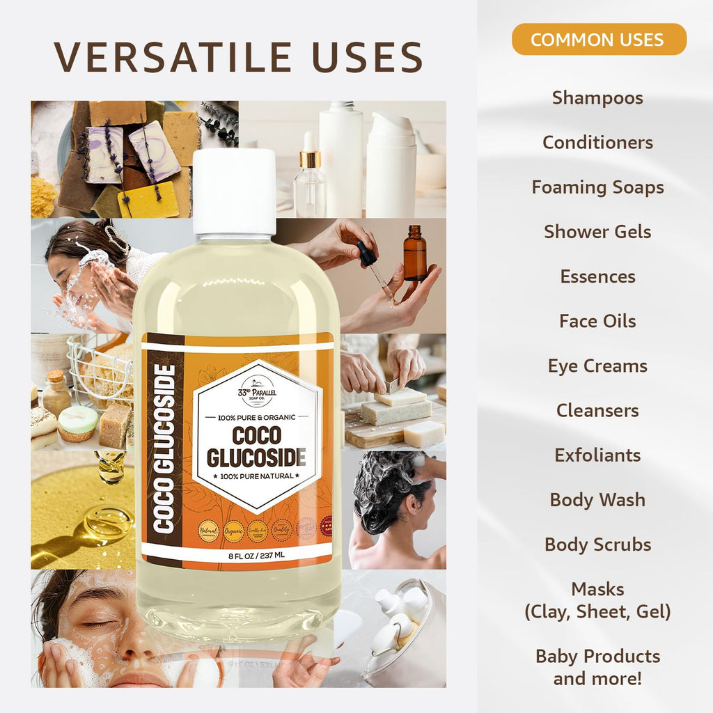 Coco Glucoside Surfactant 16 oz U365
