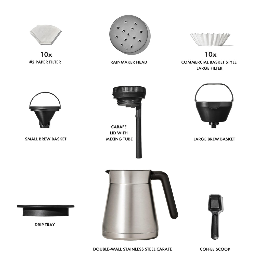12-Cup Coffee Maker with Single-Serve Function B55910