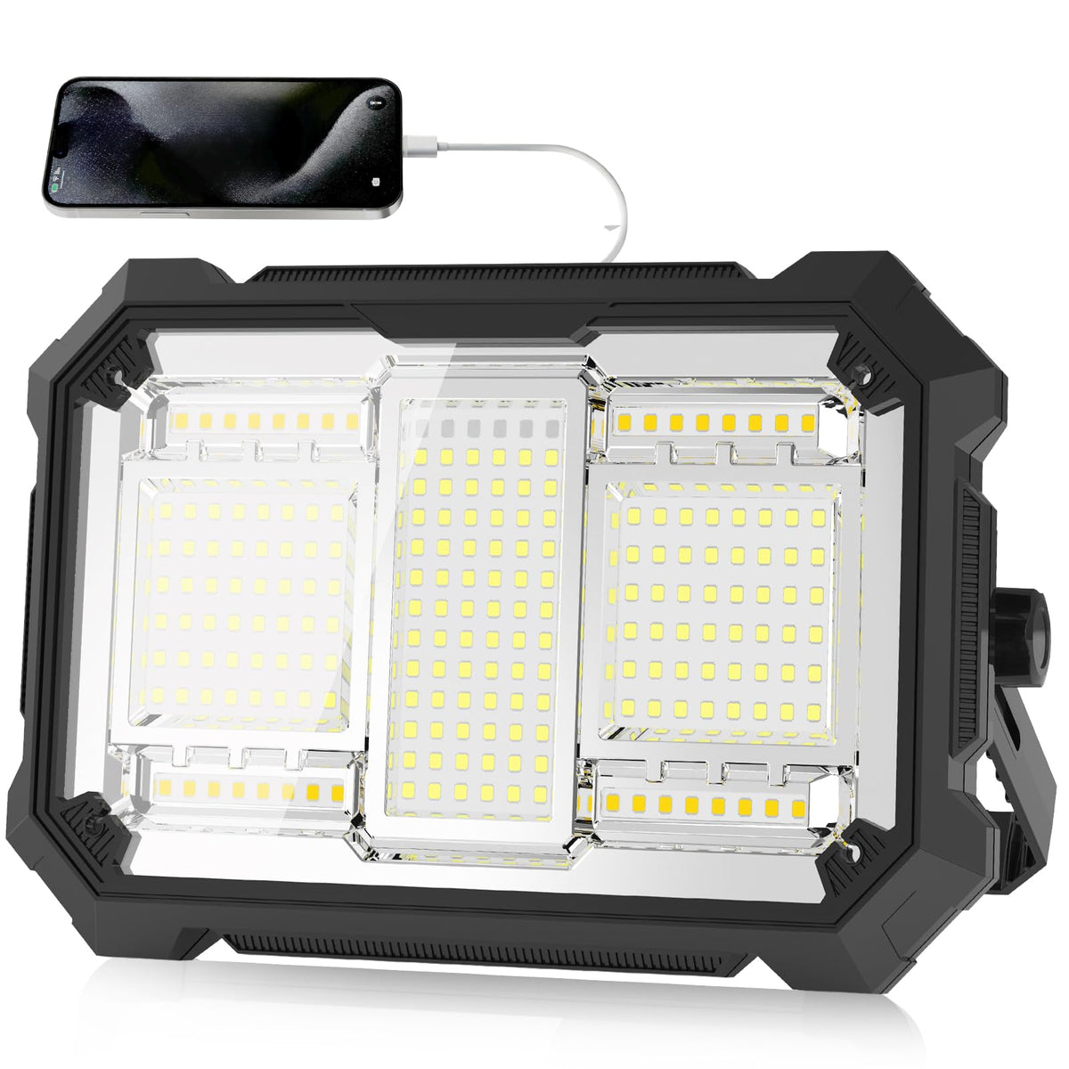 400W 32000LM Rechargeable Magnetic LED Work Light J7460