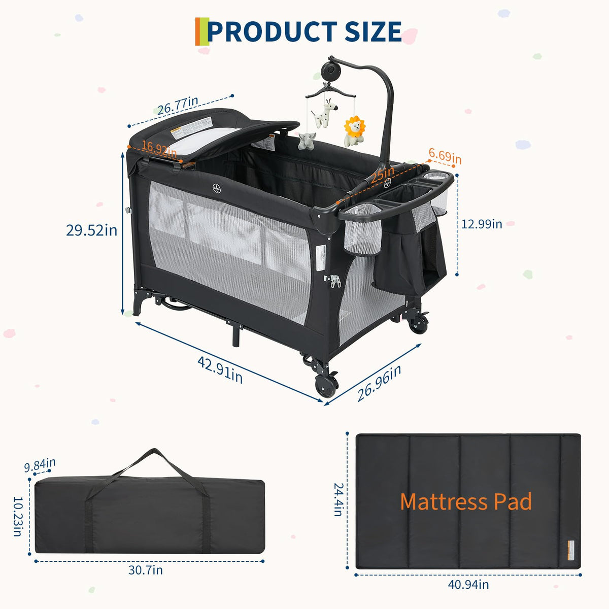 4 in 1 Baby Playard M305469