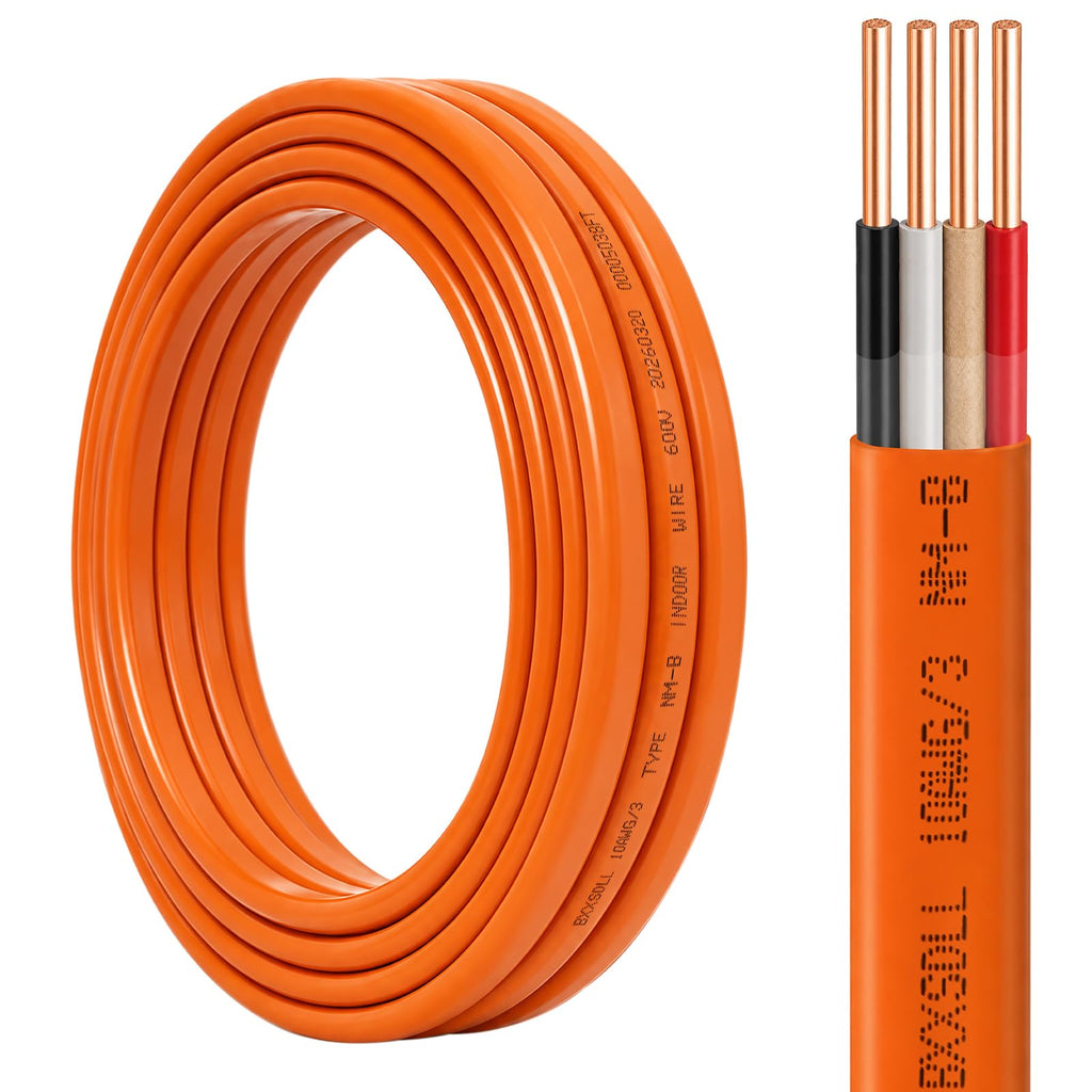 10/3 NM-B Electrical Wire with Ground O8944