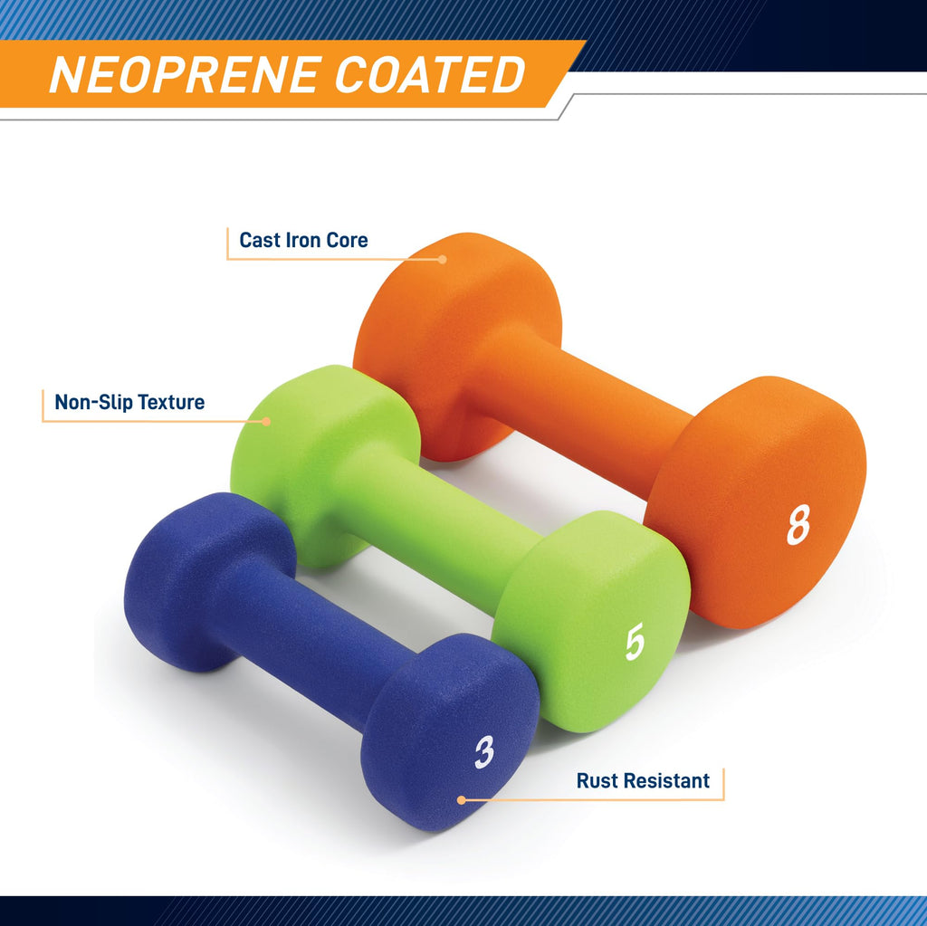 Neoprene Dumbbell Hand Weights B404795